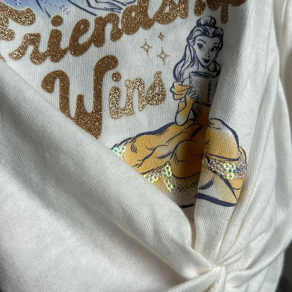 Disney Jumping Beans Princess Shirt with Sequins "Friendship Wins" | Disney - Picture 4 of 6